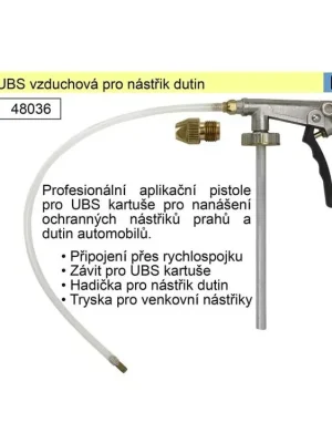 Pistole UBS vzduchová pro nástřik dutin a podvozků