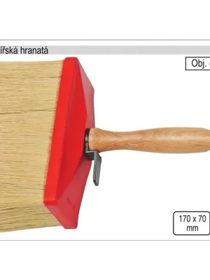 Štětka malířská hranatá 170x70mm