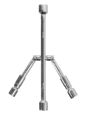 Klíč na kola 17-19/21-23 mm TÜV, GS skládací