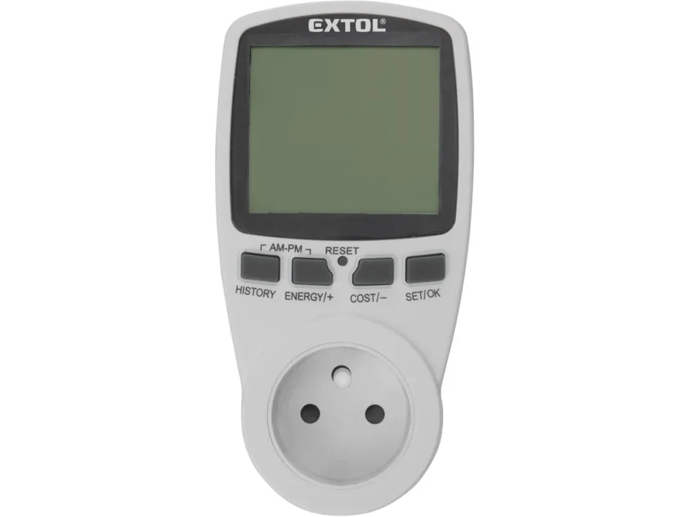 EXTOL PREMIUM Měřič spotřeby elektrické energie - wattmetr 8831260
