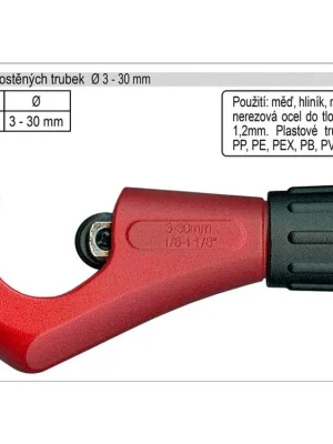 Řezač tenkostěnných trubek 3-32mm Magg