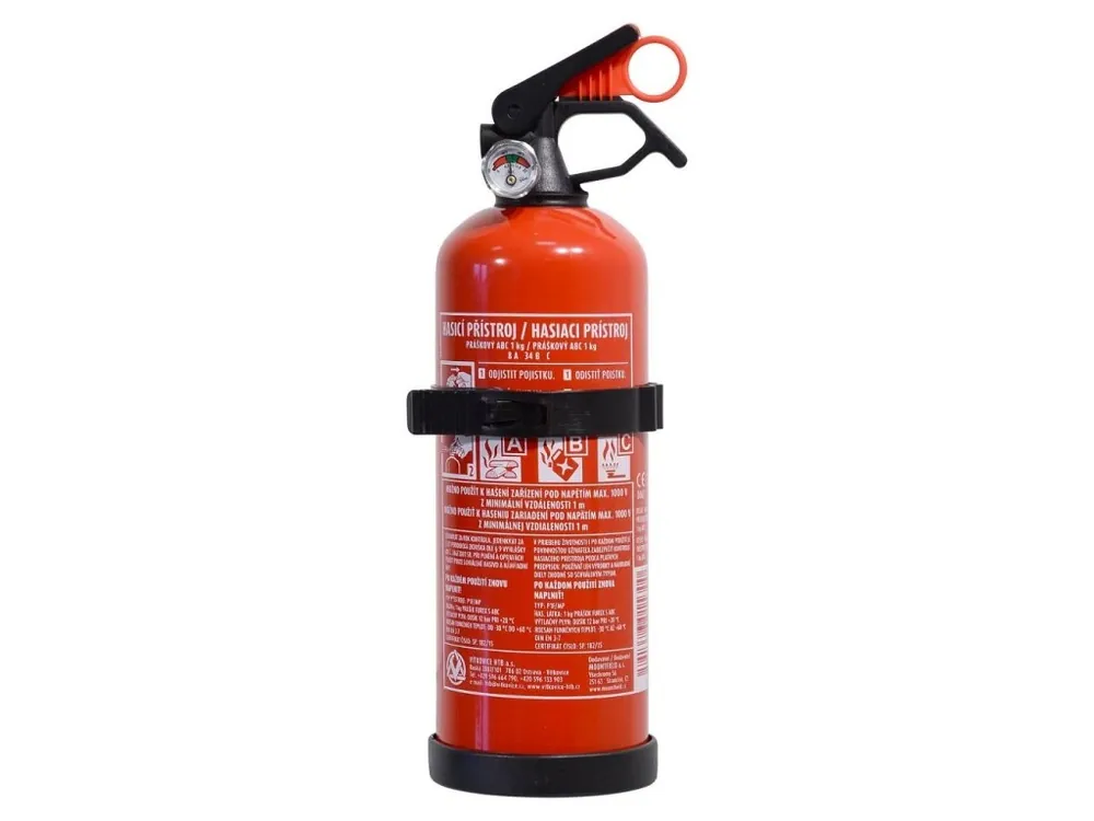 Hasicí přístroj práškový 1 kg ABC