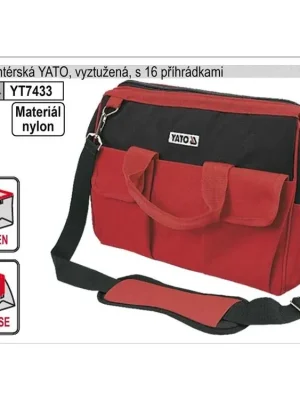 Taška YATO montérská s 16 kapsami