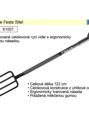 Rycí vidle Festa Steel