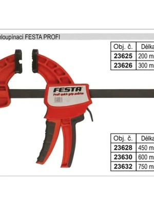 Svěrka rychloupínací FESTA PROFI 450mm