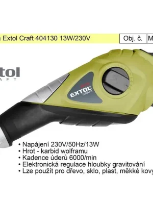 Gravírka Extol Craft 404130 napájená ze sítě 230V