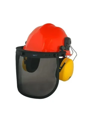 Safetyco SM-409P, ochranný štít, přilba,helma a chránič sluchu