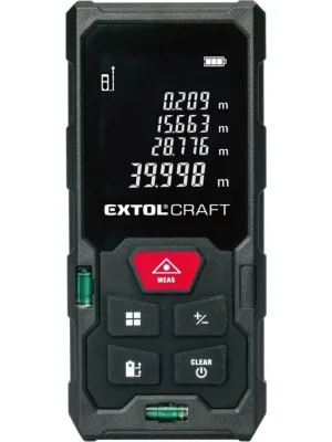 EXTOL CRAFT Dálkoměr laserový digitální měřič vzdálenosti 0,05-50m 920202