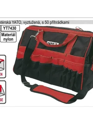 Taška YATO montérská s 50 kapsami