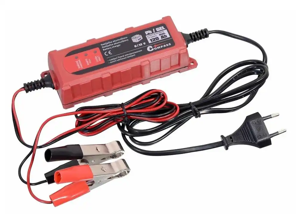Nabíječka mikroprocesor 1Amp 6/12V PB/GEL max. 120Ah