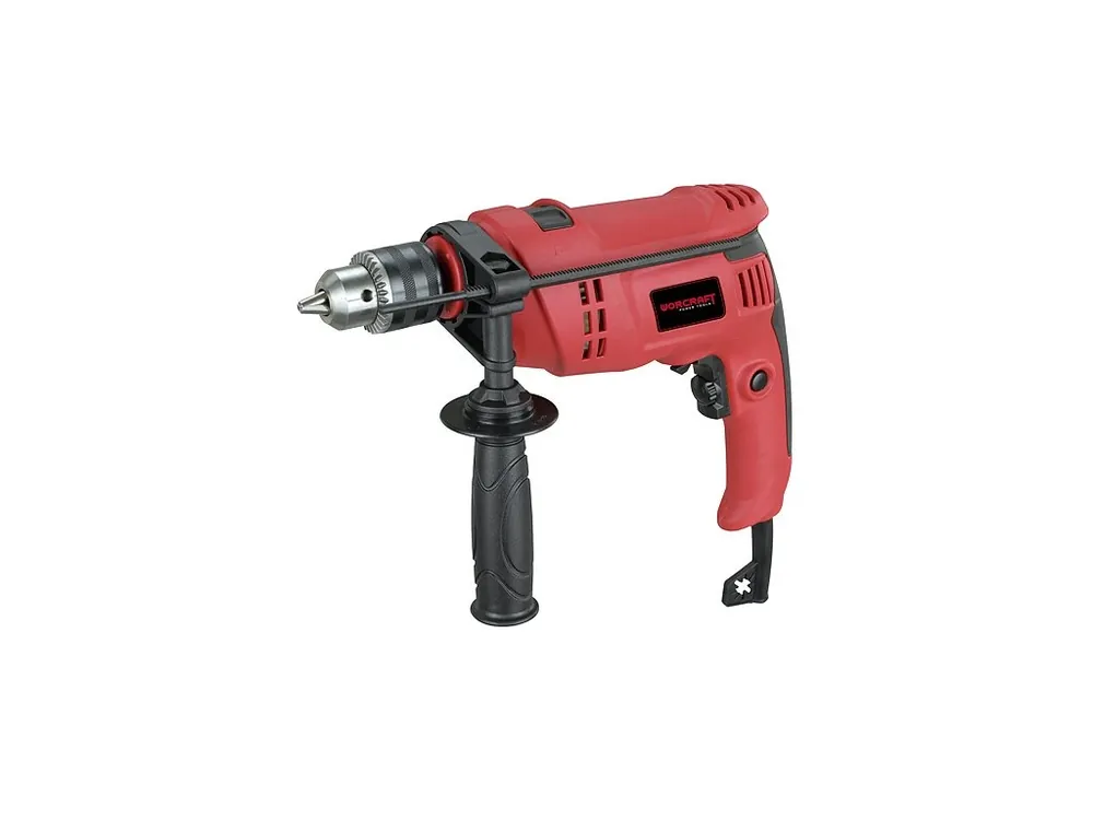 Elektrická ruční vrtačka s příklepem 800 W Worcraft ID-800