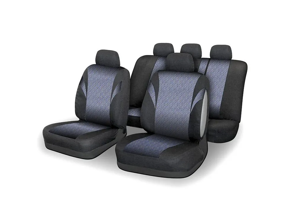 Potahy sedadel sada 9ks POLY barevné AIRBAG