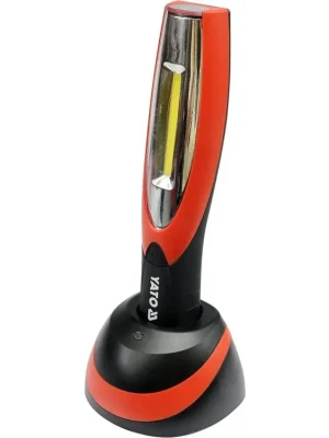 Lampa montážní 1+1 LED, bezpřívodová, 3,7V Li-ion, magnet+hák, 180lm