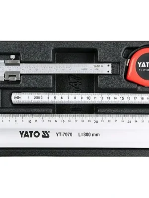 Vložka do zásuvky, YT-55474, sada měřidel, 5 kusů, Yato