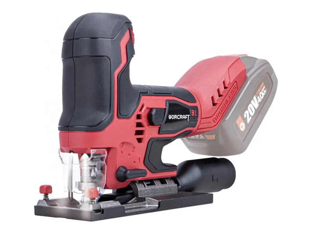 WORCRAFT CJS-S20LiB Aku přímočará pila 20V, bezuhlíková, bez baterie a nabíječky