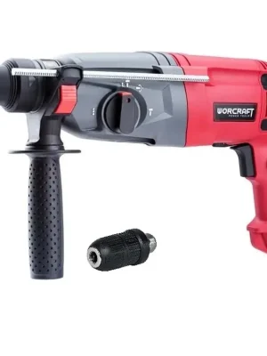 Vrtací kombinované kladivo Worcraft RH09-26C SDS plus 820W s vyměnitelnou hlavou 113387
