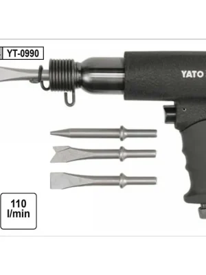 Sekáč vzduchový Yato YT-0990 se sadou sekáčů