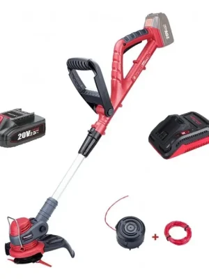 Aku vyžínač strunová sekačka 20V Worcraft CGT-S20LiST + baterie 2.0Ah a nabíječka