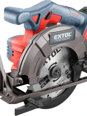 EXTOL PREMIUM pila kotoučová aku SHARE20V, 165mm, 20V Li-ion, 2000mAh