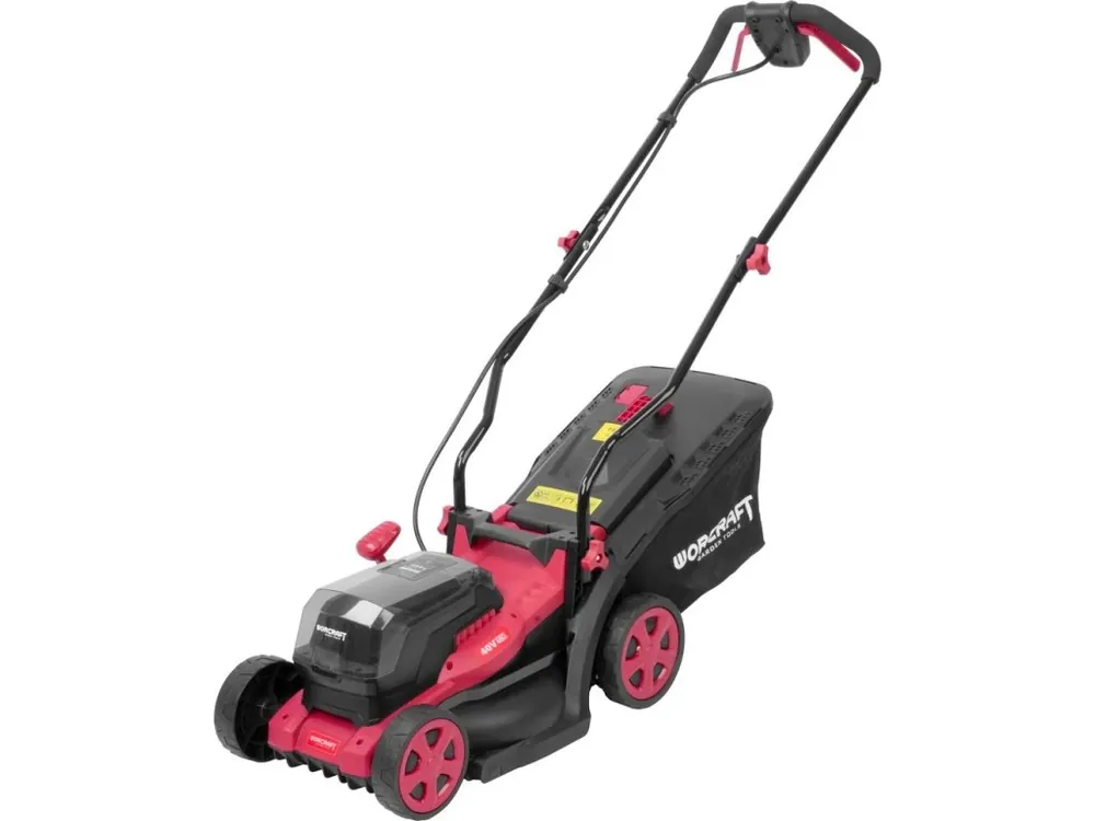 WORCRAFT CLM-S40Li ShareSYS Aku zahradní sekačka bezuhlíková 340mm, 35litrů