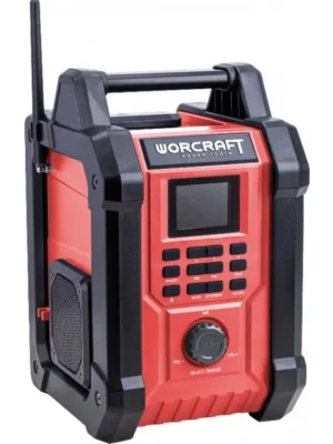 WORCRAFT CBTS-S20LiH Aku rádio 20V DAB+, FM, Bluetooth, AUX, USB output, 2x15W