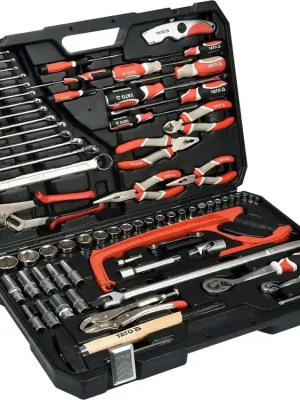 YATO Gola sada 1/2', 1/4" + příslušenství 79 ks YT-38911