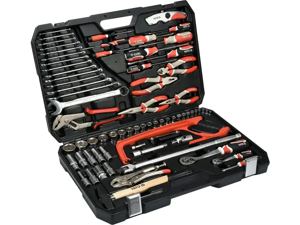 YATO Gola sada 1/2', 1/4" + příslušenství 79 ks YT-38911
