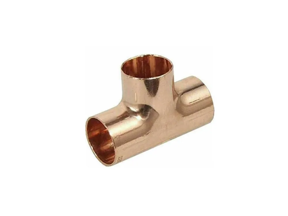 T-kus 5130 15mm, s konci na vnitřní pájení, měď
