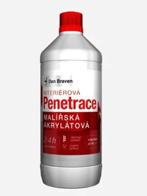 Malířská akrylátová penetrace - 1 lt - Den Braven