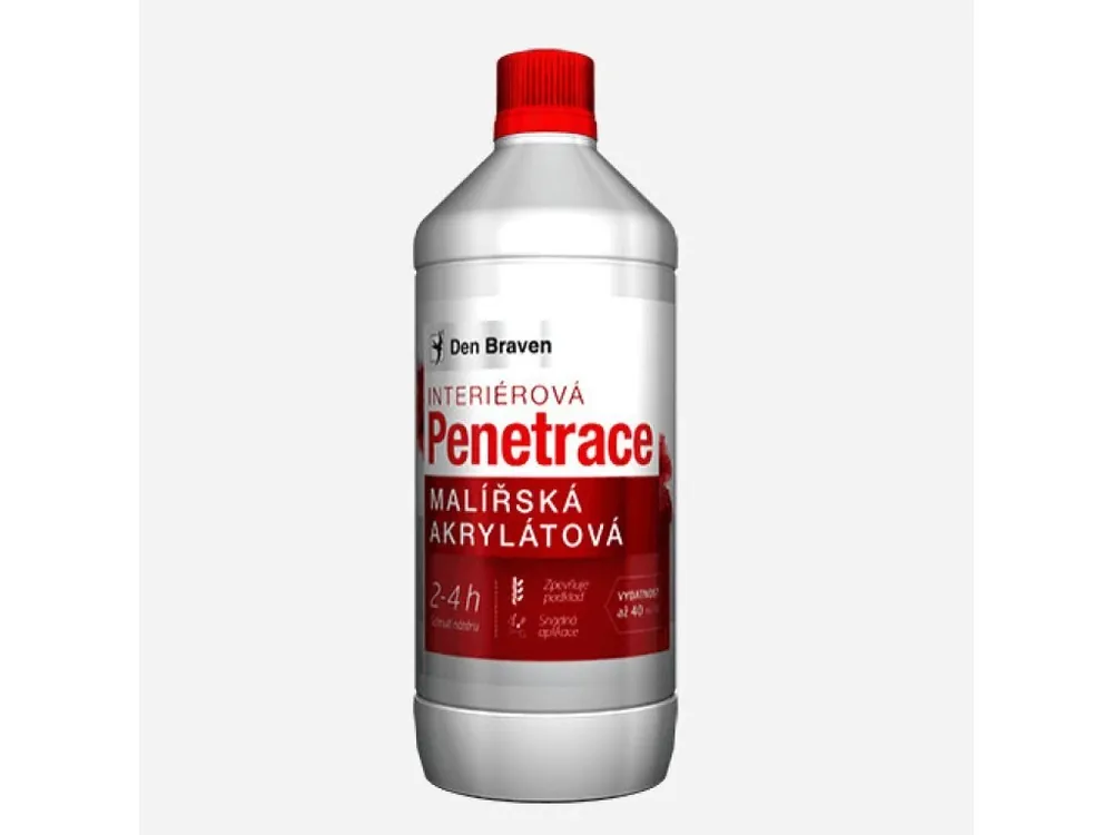 Malířská akrylátová penetrace - 1 lt - Den Braven