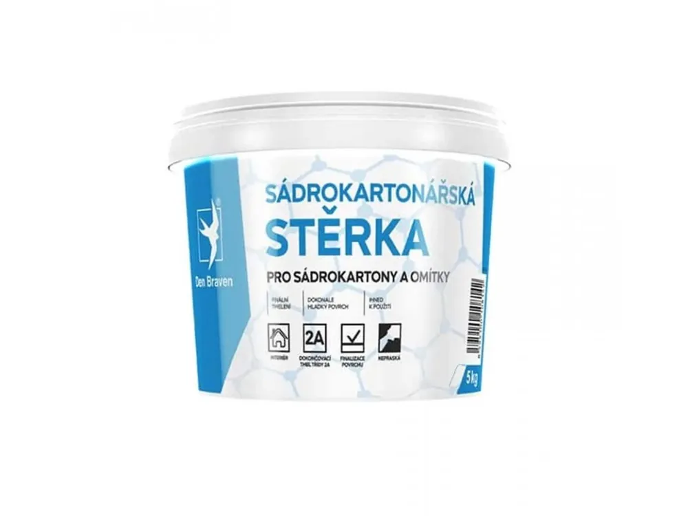 Sádrokartonářská stěrka - 5 kg - RL - Den Braven