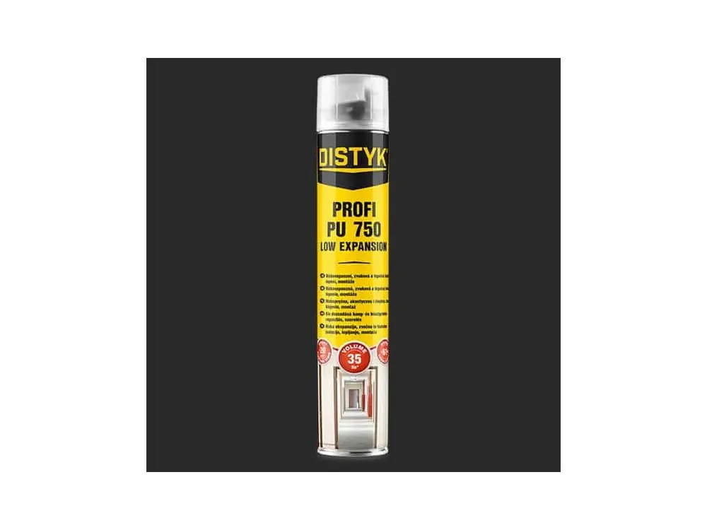 DISTYK - Pěna montážní nízkoexpanzní pistolová 750ml - Den Braven