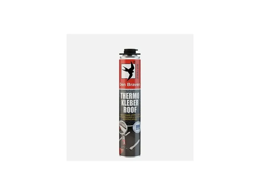 Pěna polyuretanová THERMO KLEBER ROOF pistolová - 750ml - Den Braven