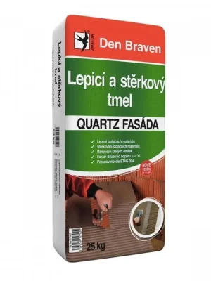 QUARTZ FASÁDA - 25kg - Lepící a stěrkový tmel - Den Braven