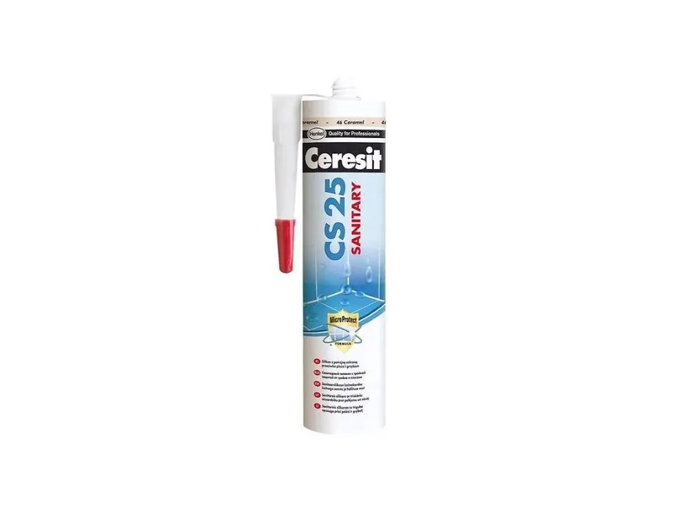 Silikon sanitární Ceresit CS25 43 bahama 280 ml