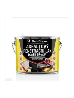 Asfaltový penetrační lak BR-ALP - 4,5kg - Den Braven