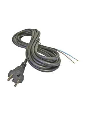 Šňůra flexo gumová, 2 x 1,50 mm², H05RR-F, 5 m