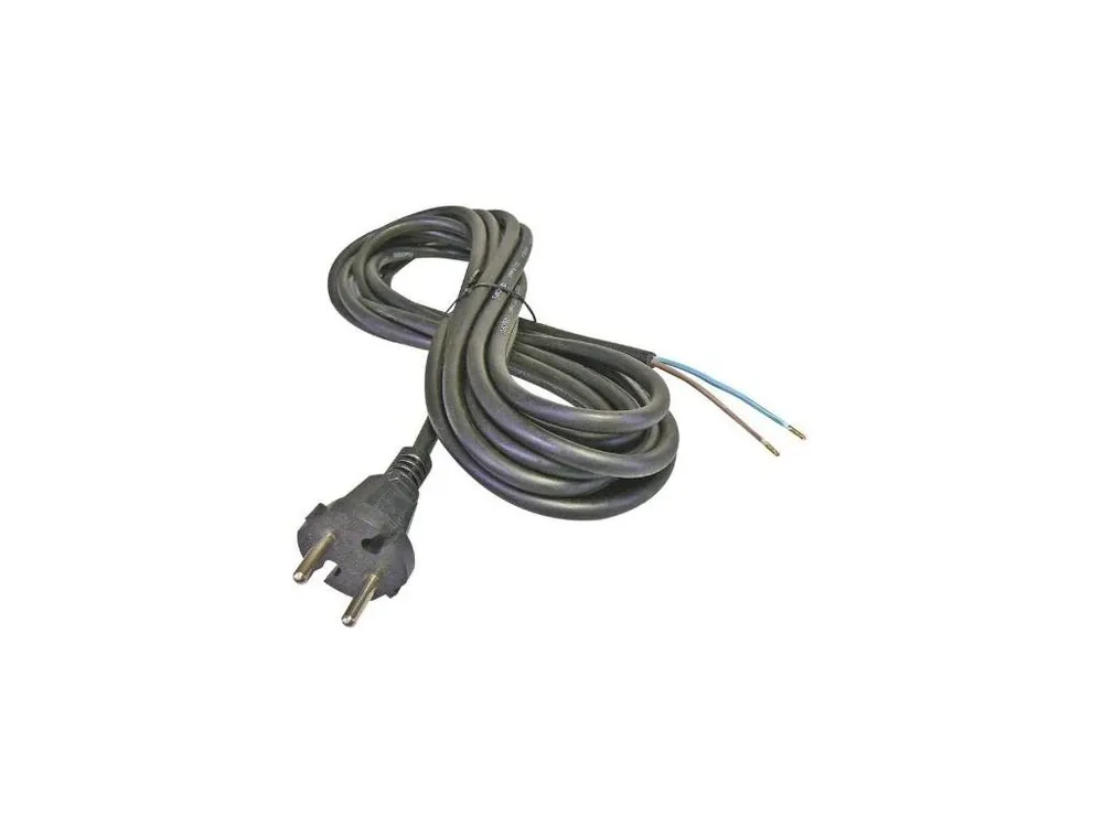 Šňůra flexo gumová, 2 x 1,50 mm², H05RR-F, 5 m