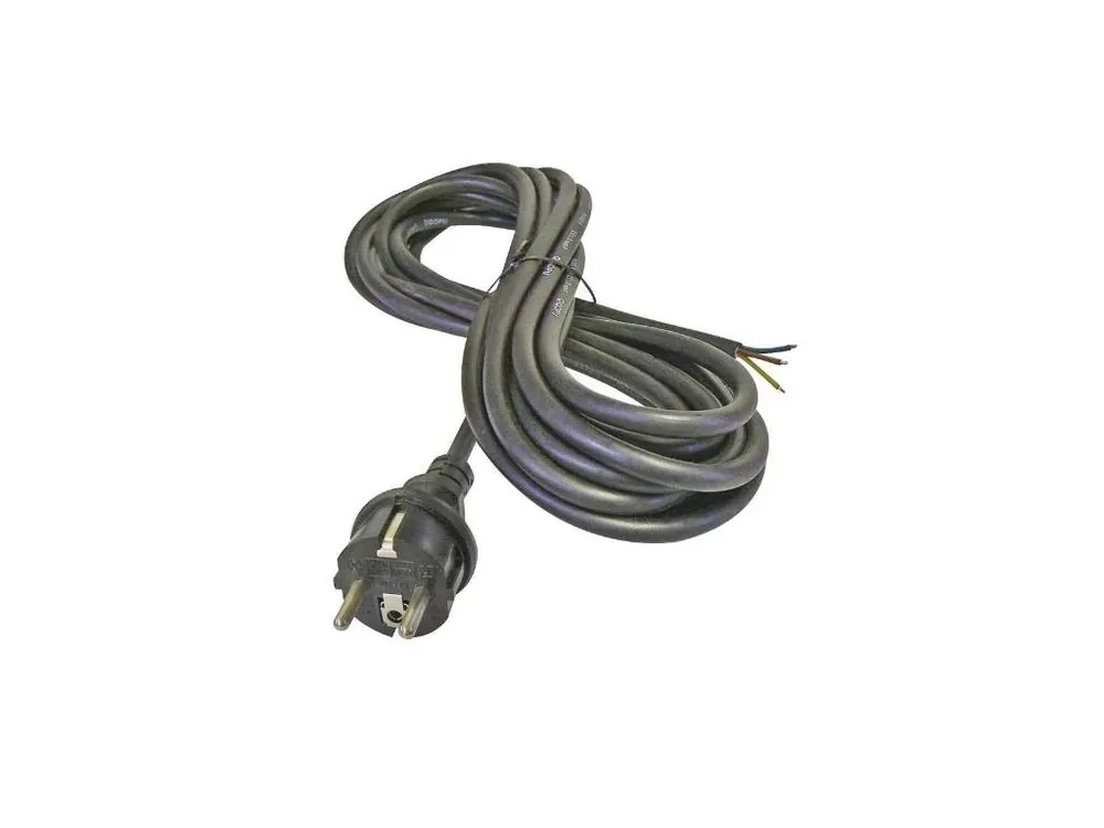 Šňůra flexo gumová, 3 x 1,50 mm², H05RR-F, 3 m