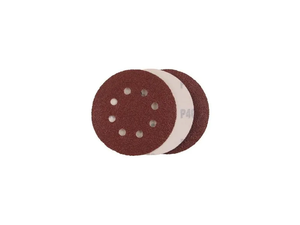 Papír brusný výsek 125 mm/P40, suchý zip, 3 ks