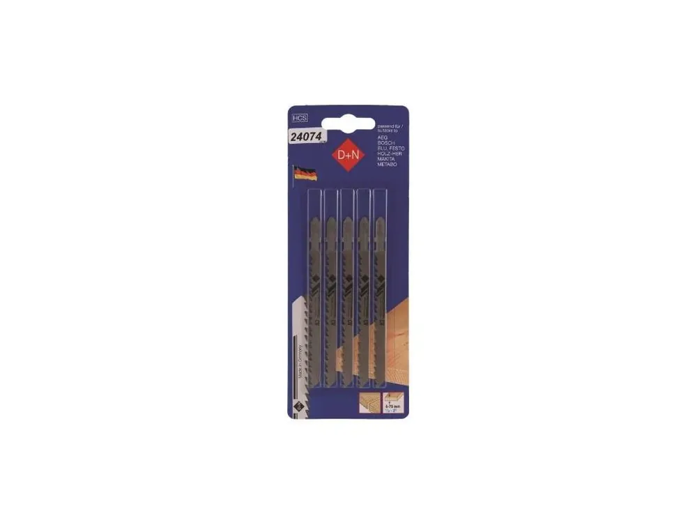 Pilka přímočará HCS, 5 ks, 85/1,45 mm, 32740