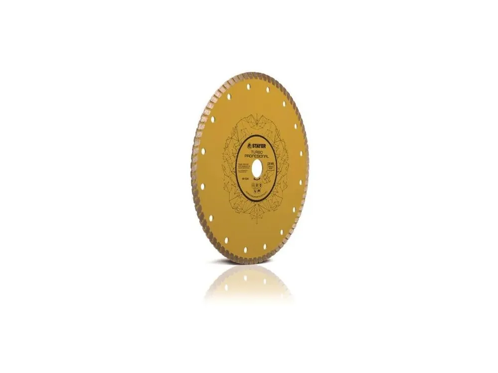Kotouč diamantový TURBO PROFESIONAL, Ø 125 x 22,2 x 7 mm, STAYER