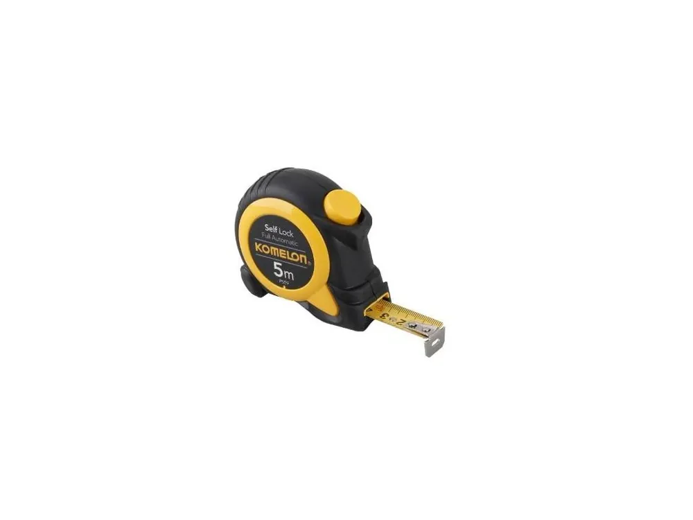 Metr svinovací Self Lock CE, 5 m x 19 mm, KOMELON