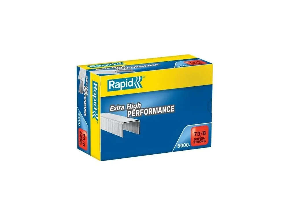 Spony Super Strong, 73/10 mm, 5000 ks, krabička, RAPID