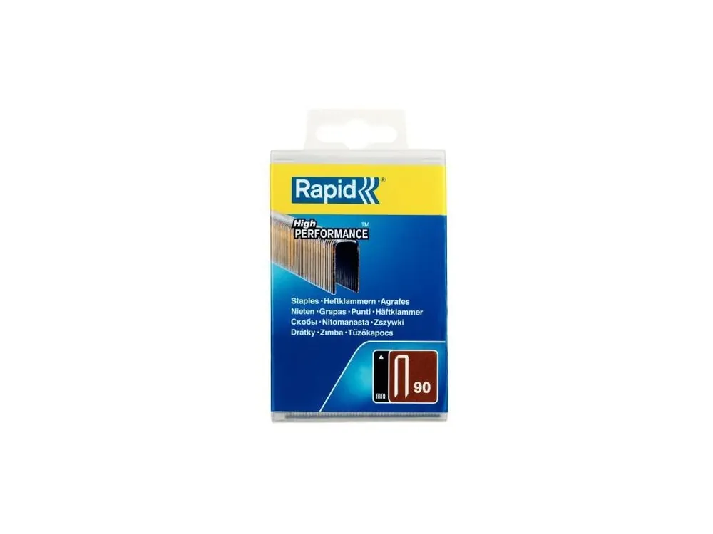 Spony, 90/35 mm, PP, 1500 ks, blistr, RAPID