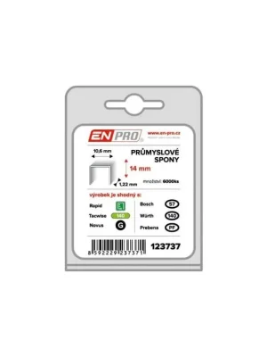 Spony PROFI, 345/14 mm, 6000 ks, ENPRO