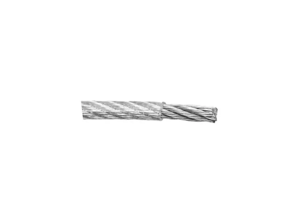 Lanko ocelové pozinkované v PVC, ø 4/5 mm x 75 m