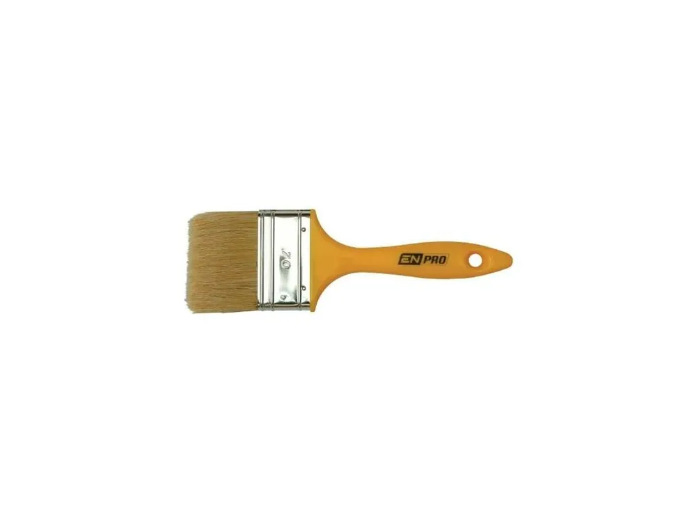 Štětec plochý, 3", žlutý, ENPRO