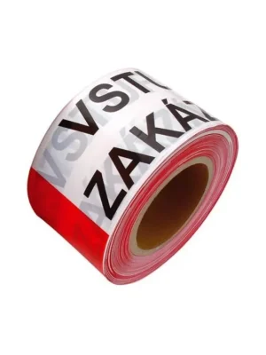 Páska výstražná VSTUP ZAKÁZÁN, 80 mm x 250 m