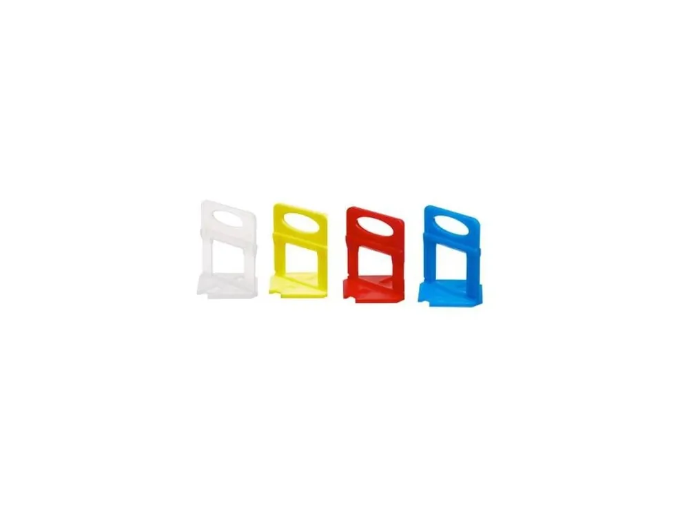 Spony XL obkladačské plastové, 1 mm, 13 - 22 mm, 100 ks, LEVELYS